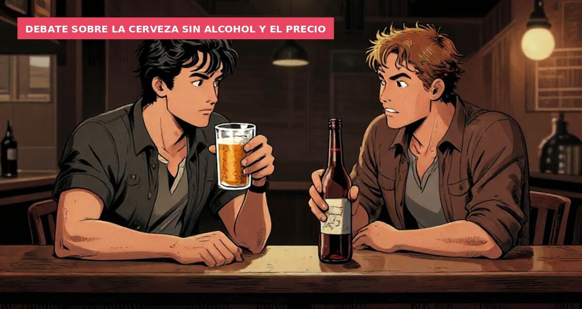 Debate sobre la cerveza sin alcohol y el precio