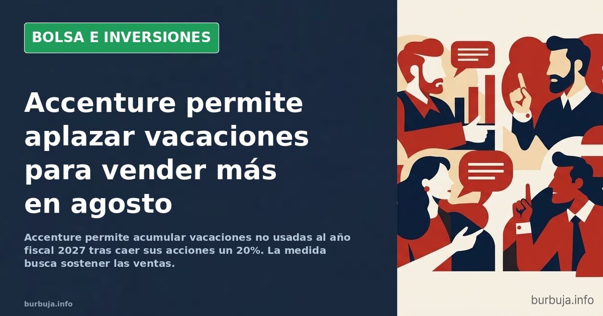 Accenture: noticia hiperbajista