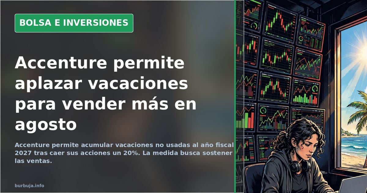 Accenture: noticia hiperbajista