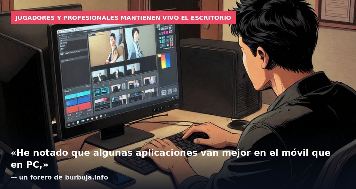 Adiós a la torre del PC: el móvil gana la partida