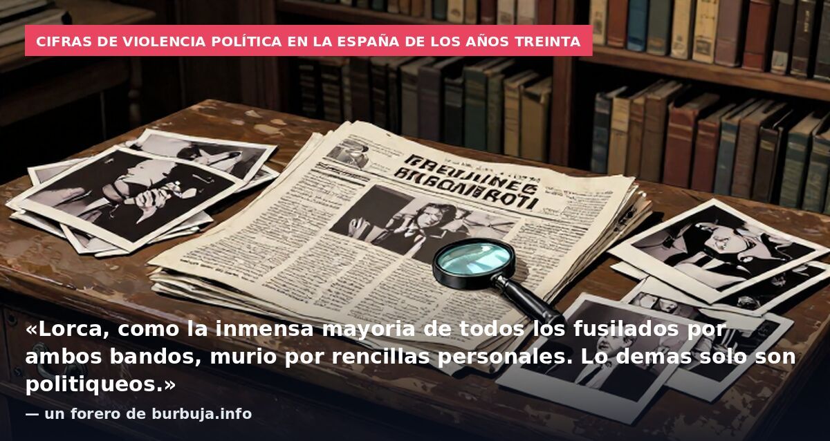 90 años del asesinato de Lorca por la España cainita. Documentos aún sin desclasificar.