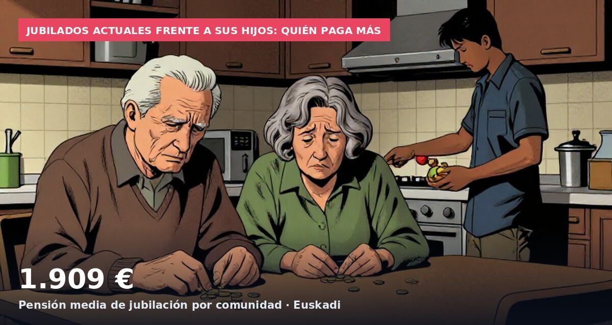 Casi 2.000.000 de jubilados cobran más de 2000€ en 14 pagas