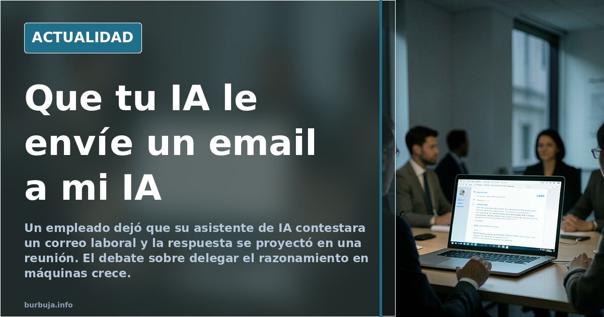 Que tu IA le envíe un email a mi IA