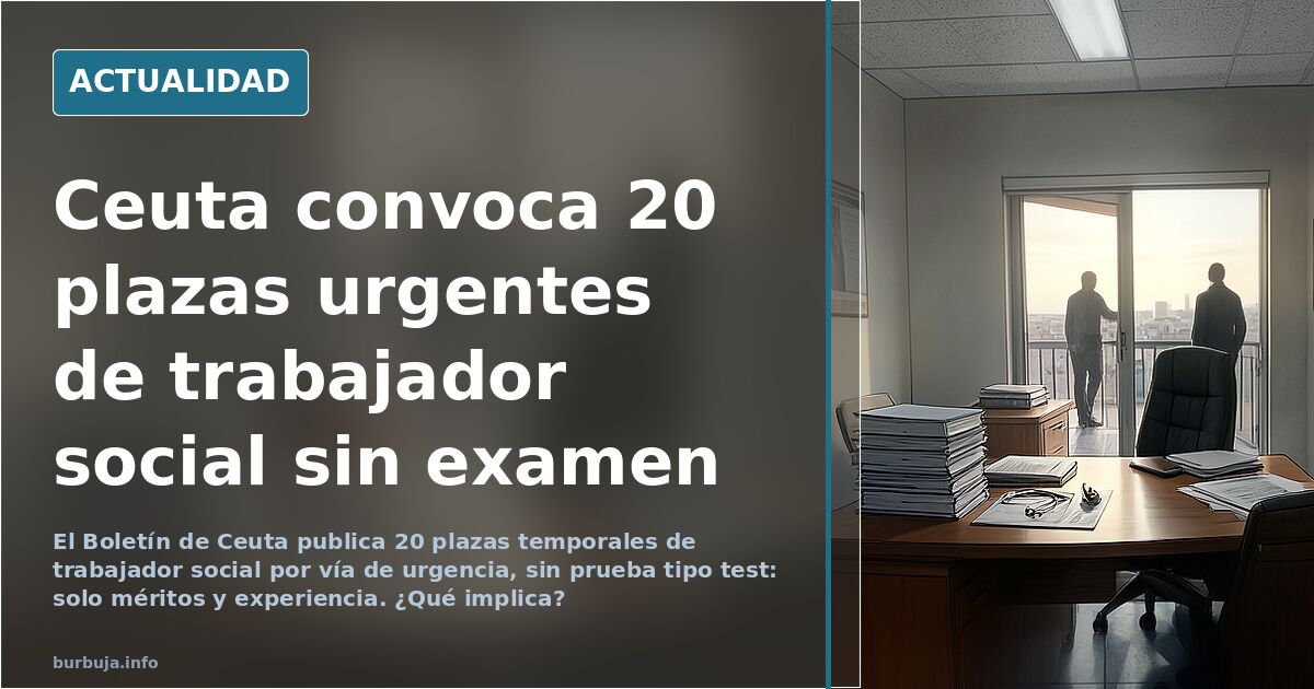 Ceuta, ilegales se quedan. Prueba inside (convocatoria oficial Boletín Ceuta)