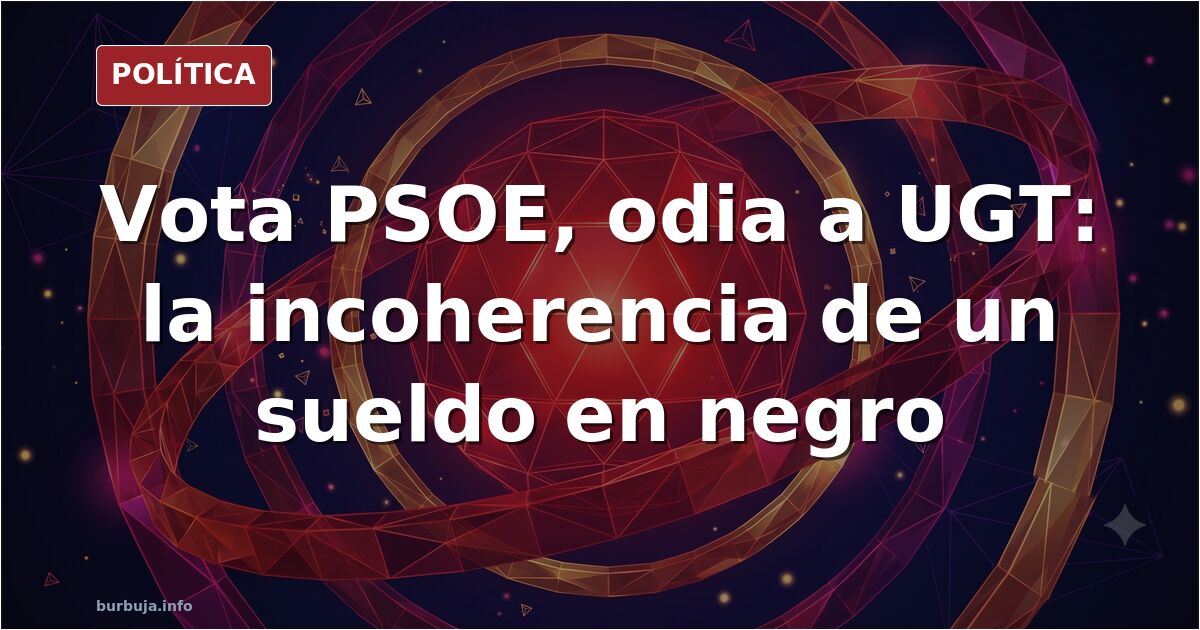 Un suegro votante del PSOE culpa a UGT de regularizar las horas extra