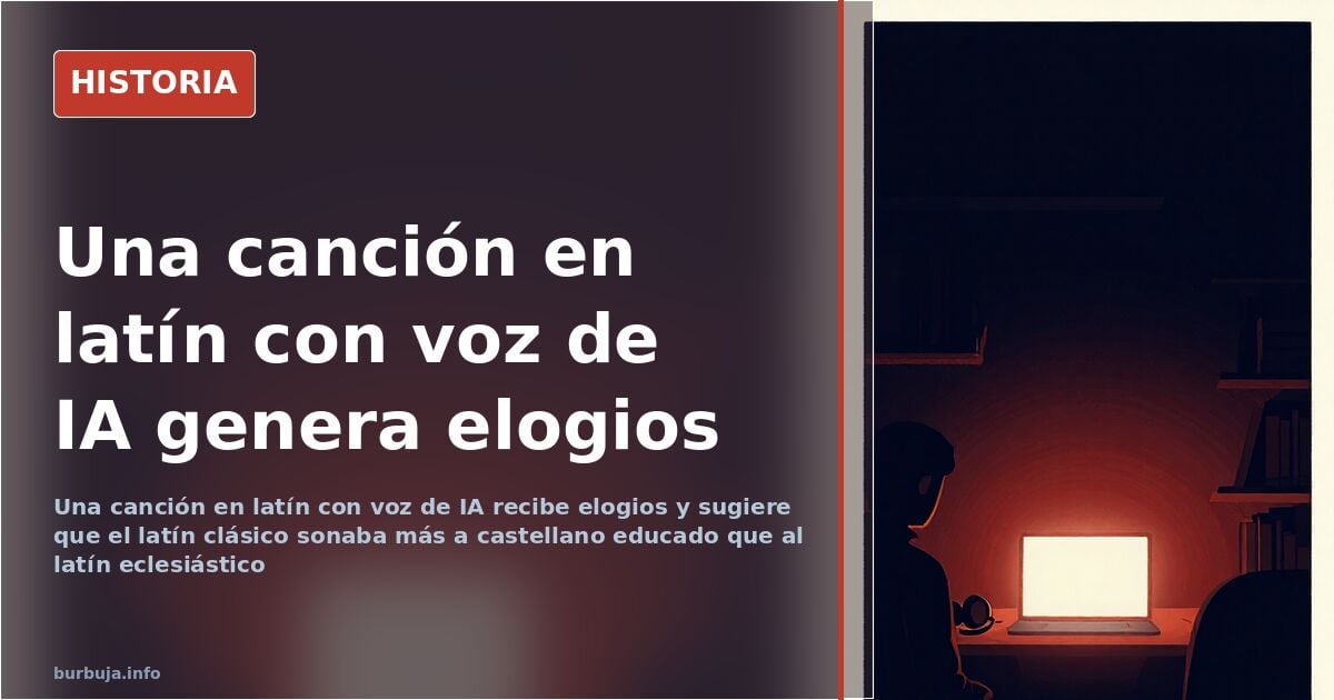 Representación de una partitura antigua con texto en latín clásico y símbolos romanos del Sol Invicto
