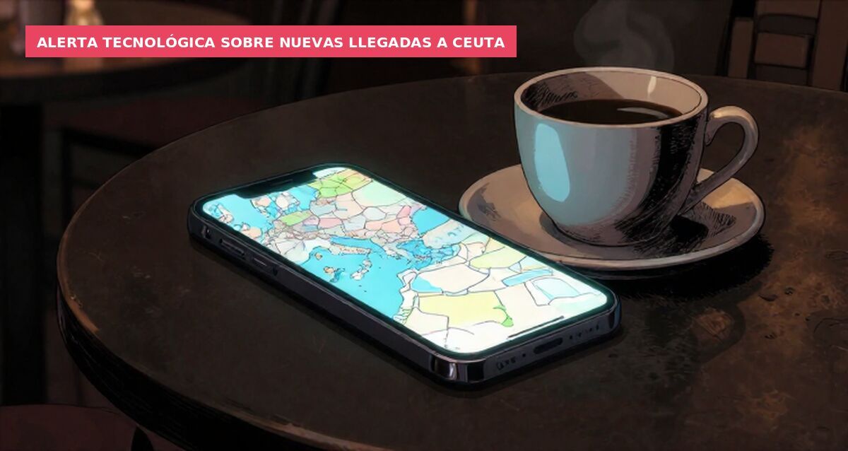 Alerta tecnológica sobre nuevas llegadas a Ceuta