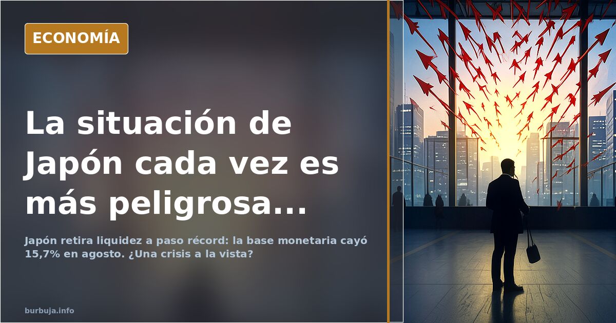 La situación de Japón cada vez es más peligrosa...