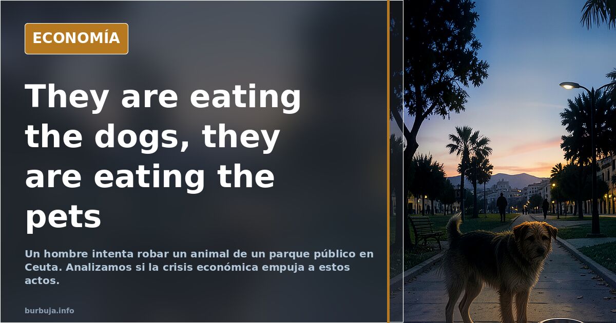They are eating the dogs, they are eating the pets