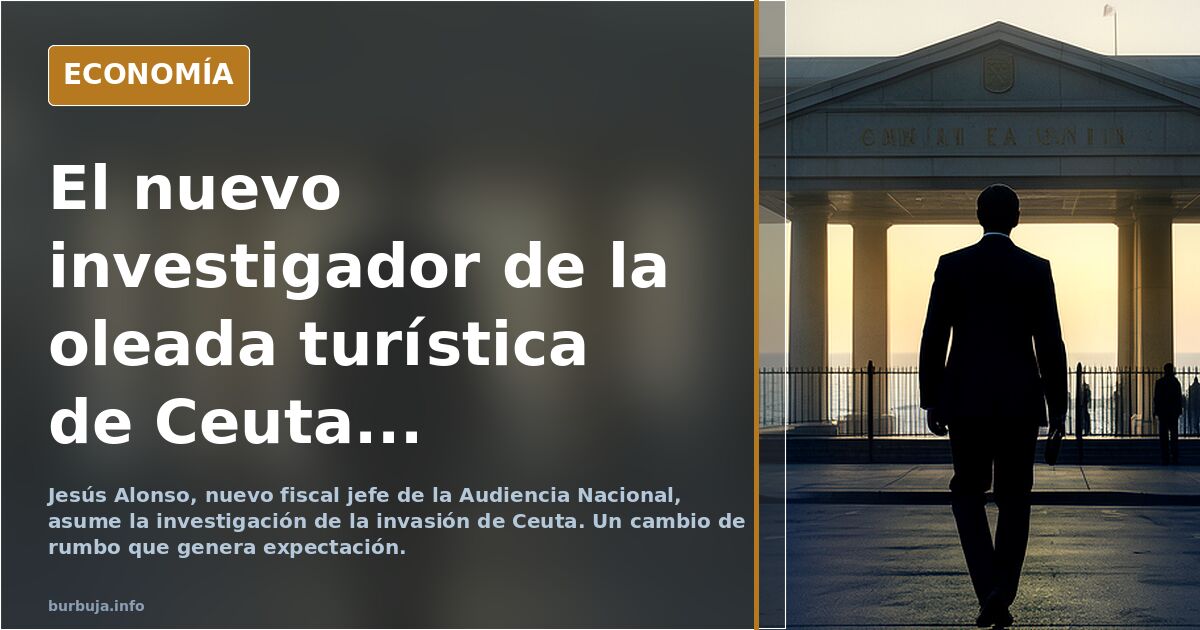 El nuevo investigador de la oleada turística de Ceuta...