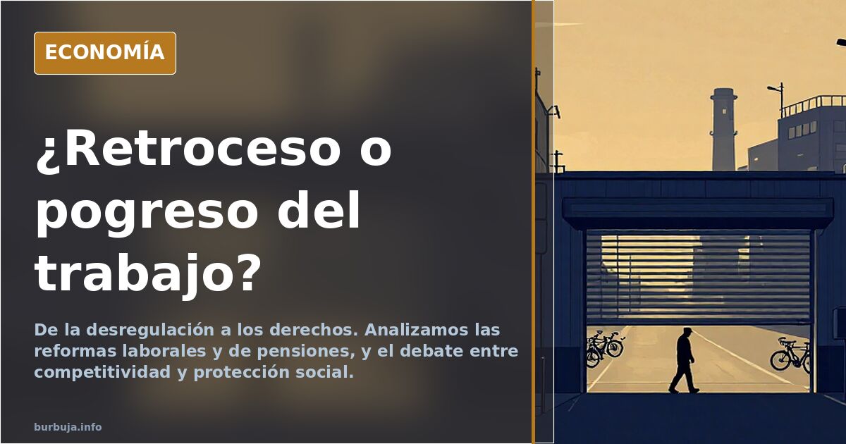 ¿Retroceso o pogreso del trabajo?