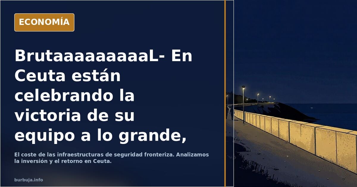 Ceuta celebra a lo grande la victoria de su equipo