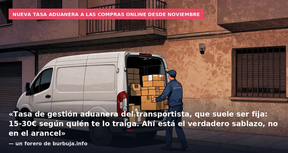 la UE lo vuelve hacer!: Se viene una segunda tasa de aduanas desde el 1 de noviembre de 2026 para compras online