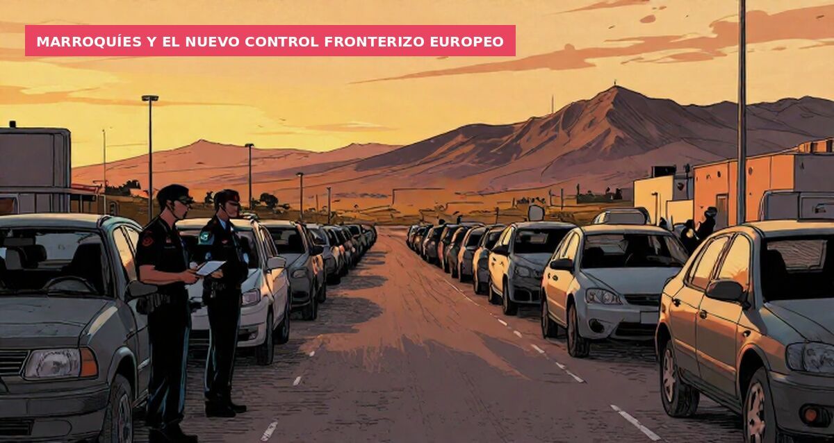 Marroquíes y el nuevo control fronterizo europeo