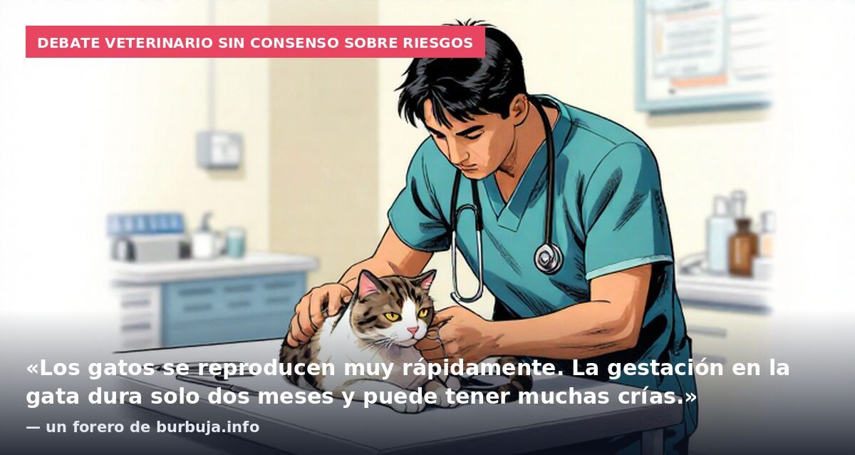 Los gatos están siendo esterilizados y nadie lo critica