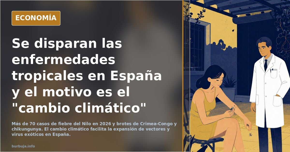 Aumentan las enfermedades tropicales en España: ¿por el clima?