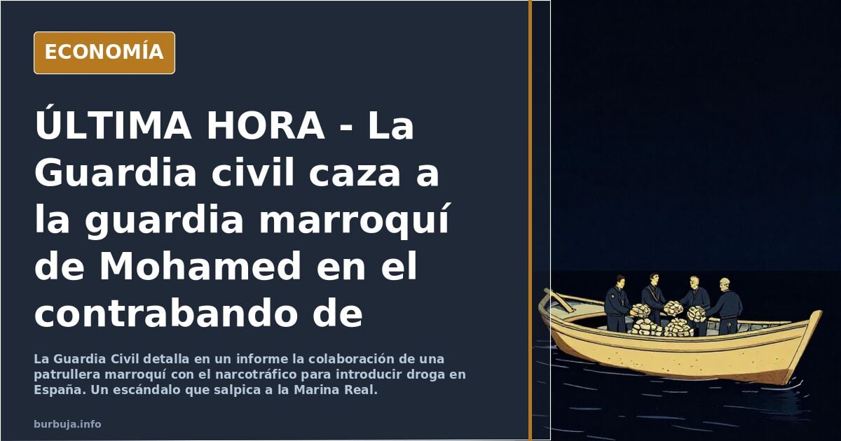 ÚLTIMA HORA - La Guardia civil caza a la guardia jovenlandés de Mohamed en el contrabando de narcotráfico