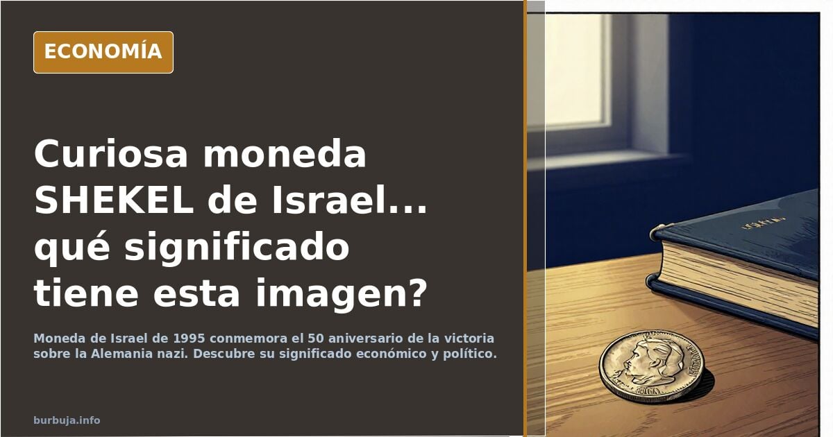 Curiosa moneda SHEKEL de Israel... qué significado tiene esta imagen?