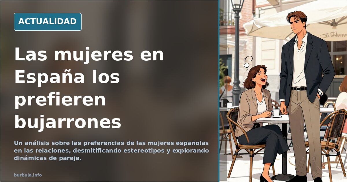 ¿Prefieren las mujeres en España a los bujarrones?