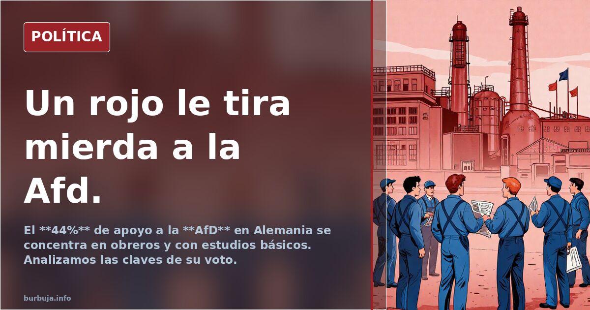 Un rojo ataca a la AfD: ¿debate o censura?
