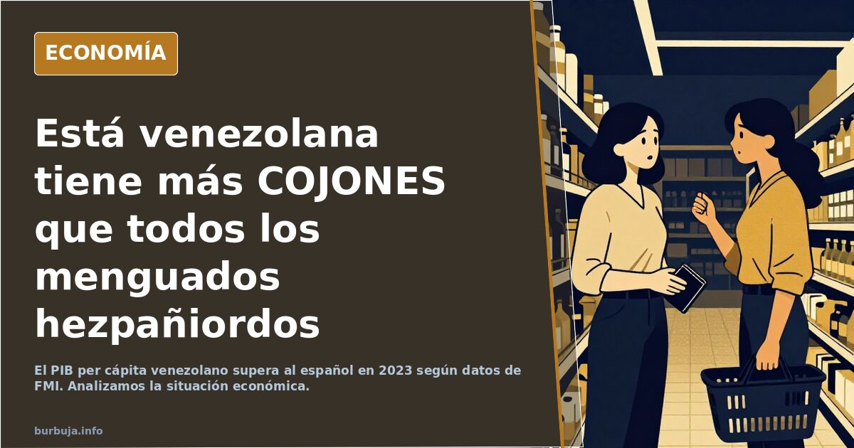 Está venezolana tiene más cojiNES que todos los menguados hezpañiordos
