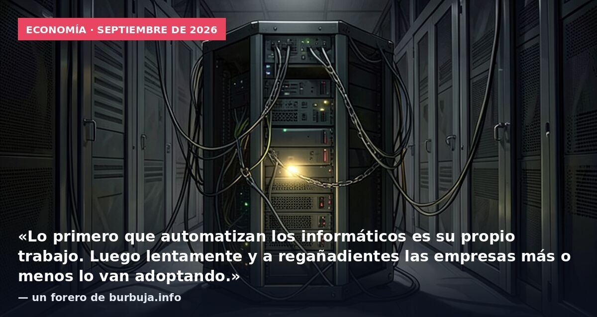 Por qué solo los informáticos se ven amenazados por IA? si en realidad es con todos