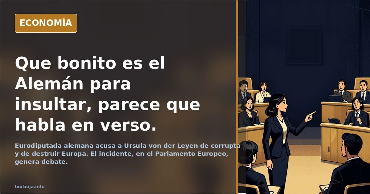 Que bonito es el Alemán para insultar, parece que habla en verso.