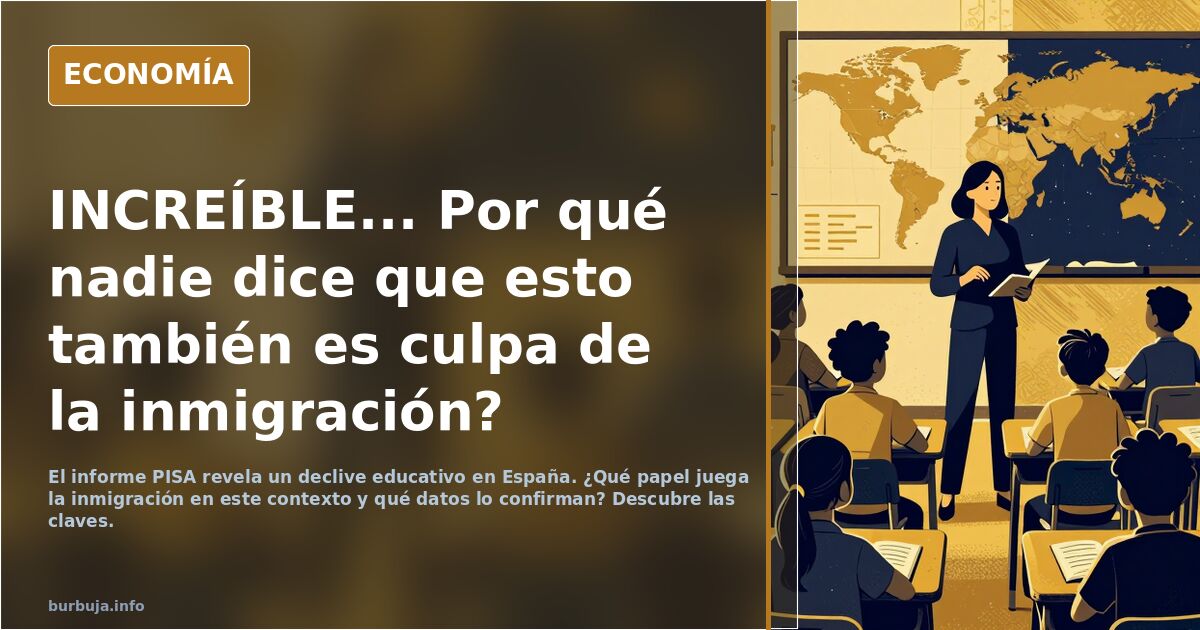 INCREÍBLE... Por qué nadie dice que esto también es culpa de la inmi gración?