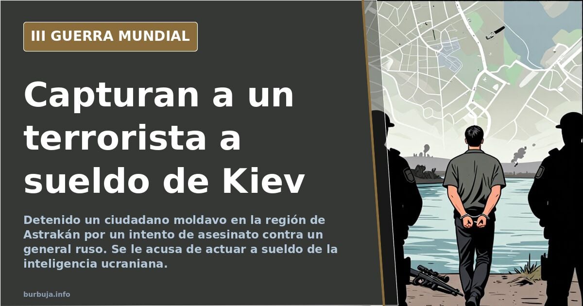 Capturan a un terrorista a sueldo de Kiev