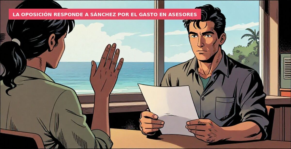 La oposición responde a Sánchez por el gasto en asesores
