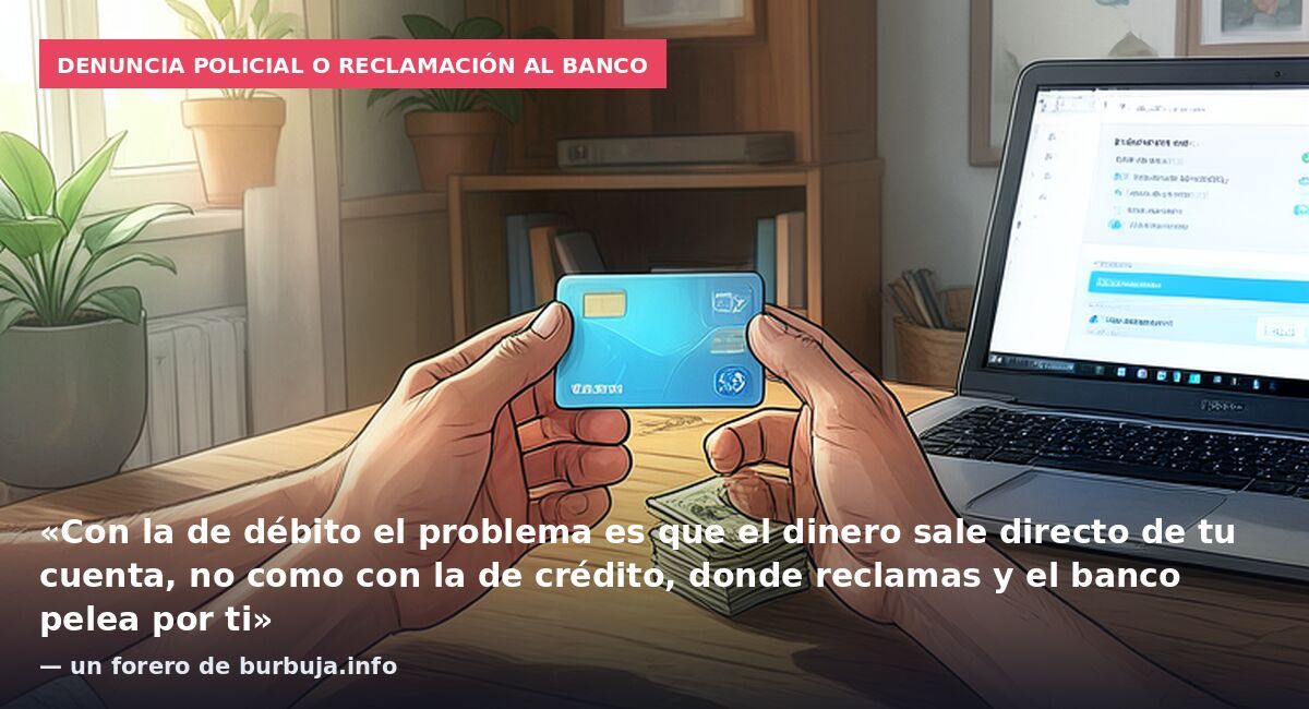 Cuidao! Me han engañado desde Argentina (tarjeta de débito). Leed para que no os pase