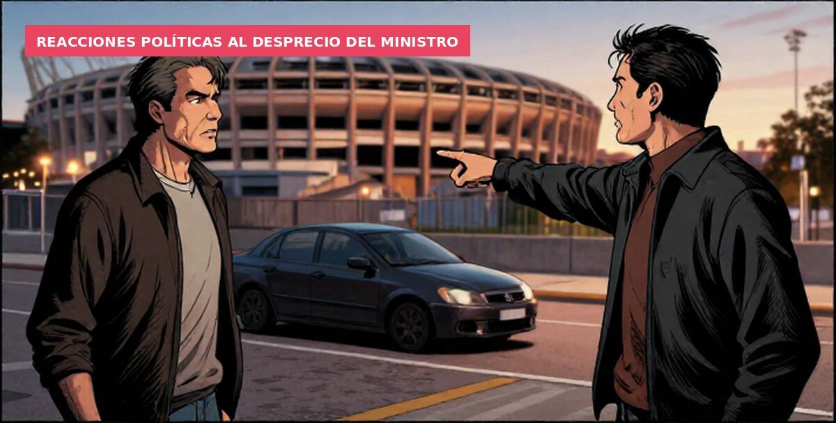 Reacciones políticas al desprecio del ministro