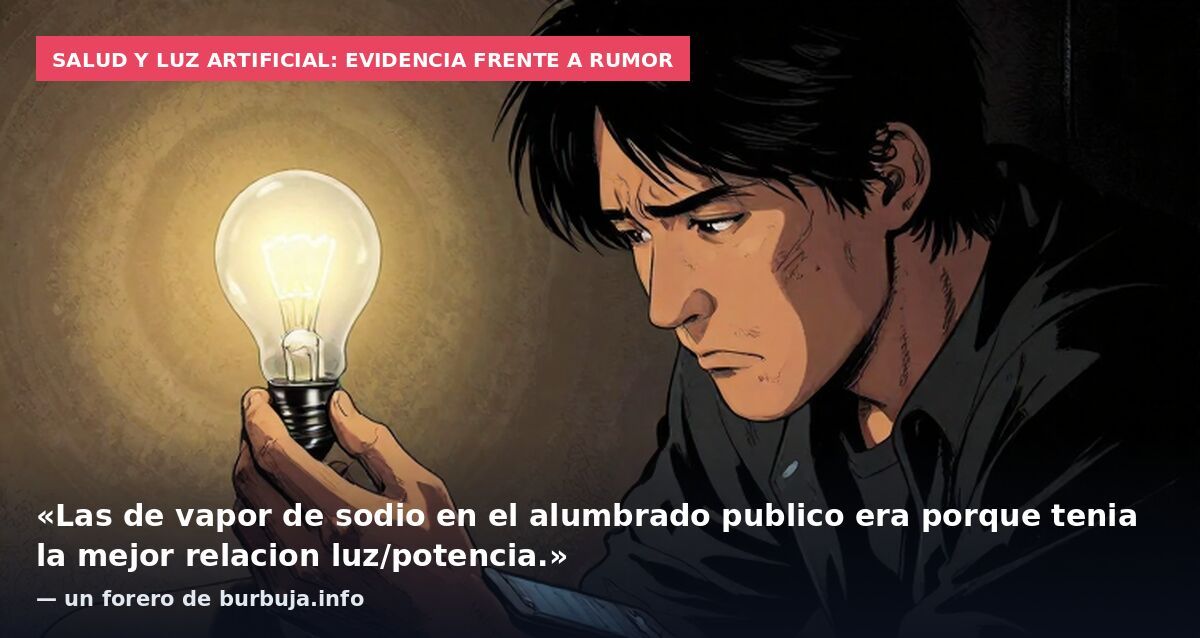 Nos han robado hasta la iluminación: la luz LED es perjudicial para la salud humana