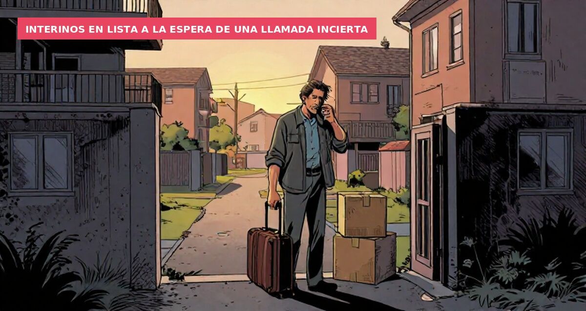 Interinos en lista a la espera de una llamada incierta