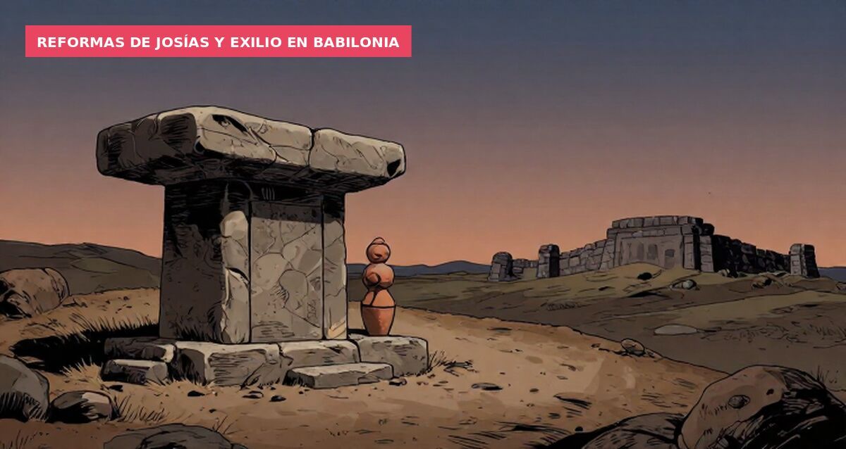 Reformas de Josías y exilio en Babilonia