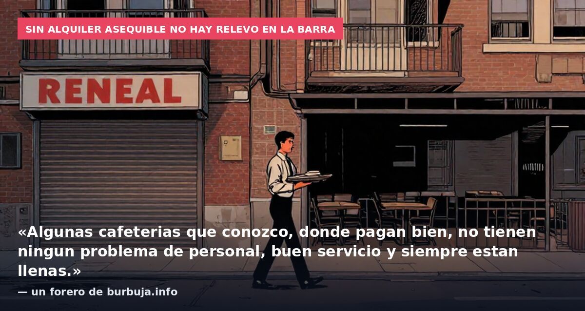 Noto al sector de la hostelería cada vez más quemado