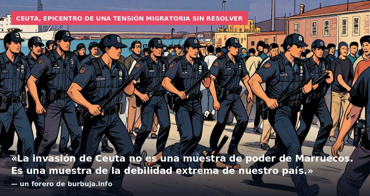 La ultraizquierda llega a Ceuta para "desobedecer y resistir"