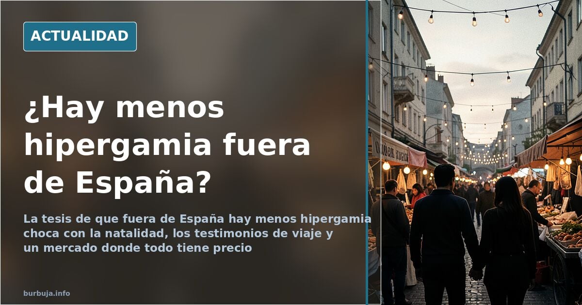 Spain's hypergamy thesis runs into the foreign mirror