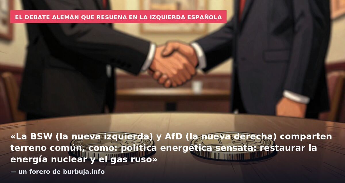 AfD y BSW, a un paso de gobernar juntos en Alemania