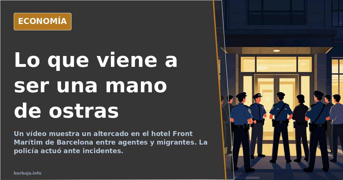 Lo que viene a ser una mano de ostias