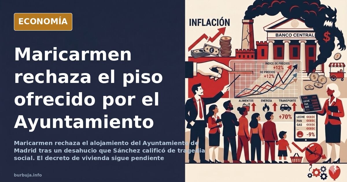 Maricarmen Rejects Madrid City Council Housing After Eviction