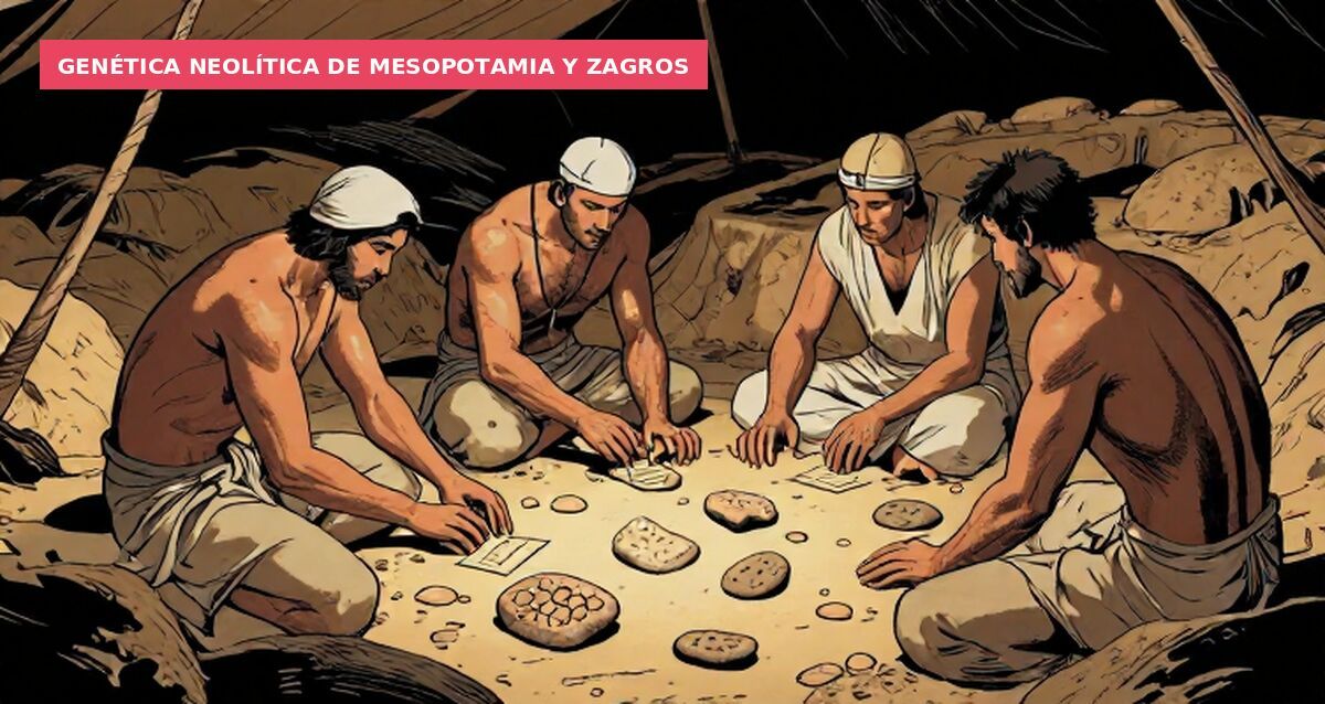 Genética neolítica de Mesopotamia y Zagros