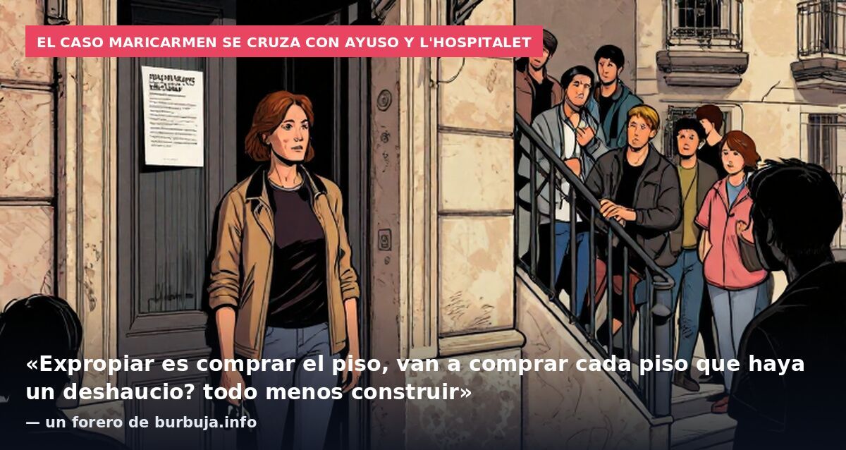 Sumar exige al PSOE expropiar el piso de Maricarmen en el próximo Consejo de Ministros