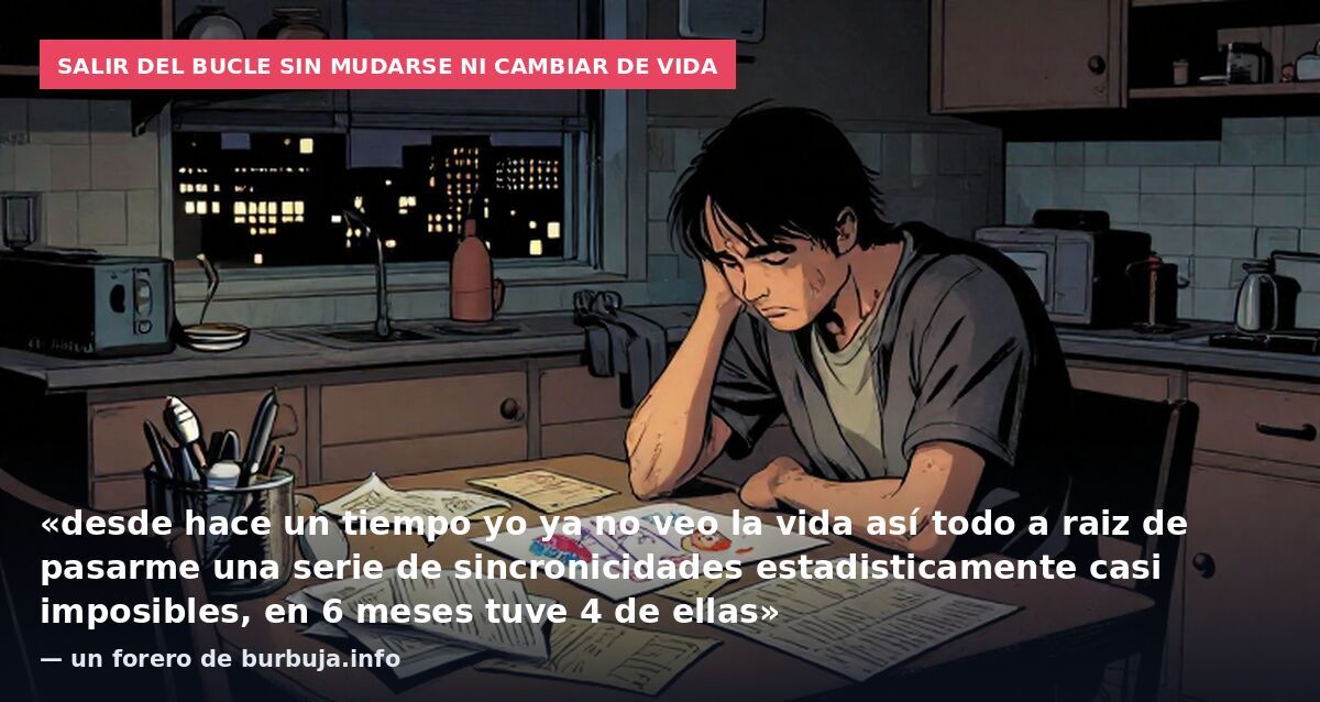 ¿No estáis hartos de vivir siempre el mismo bucle?
