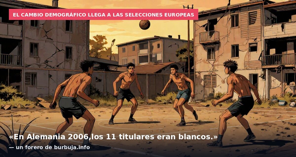 ¿Cuándo empezaron las selecciones europeas a cambiar?