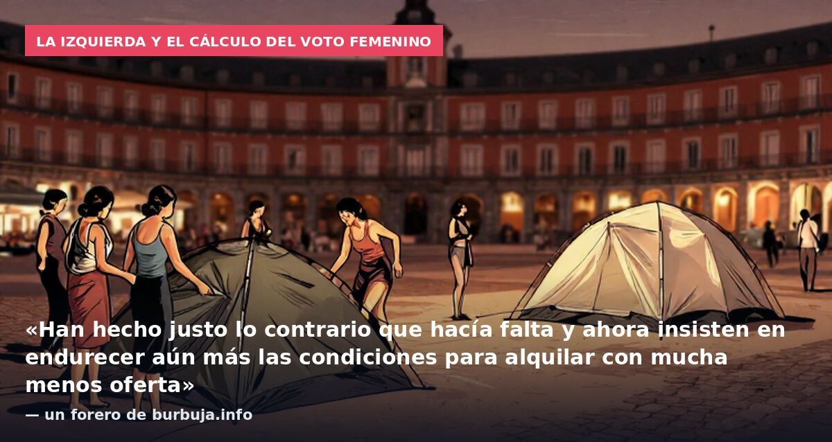 Acampada de Sol: ¿solo para mujeres? Debate abierto