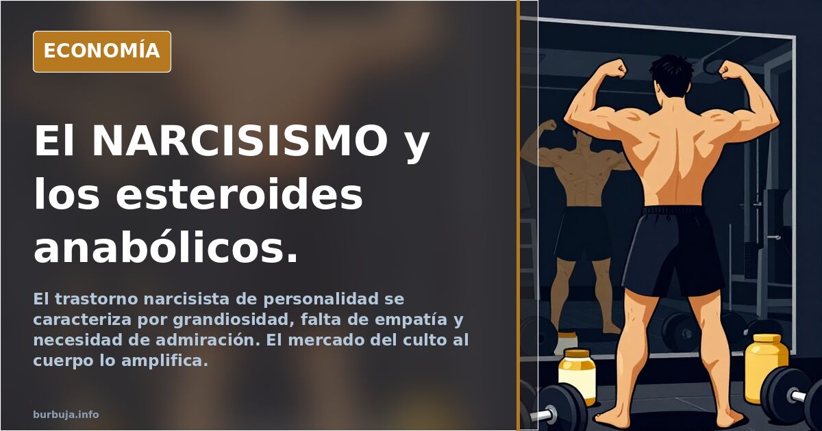 El NARCISISMO y los esteroides anabólicos.