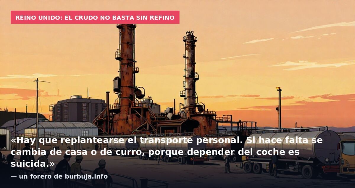 Reino Unido se queda sin energía