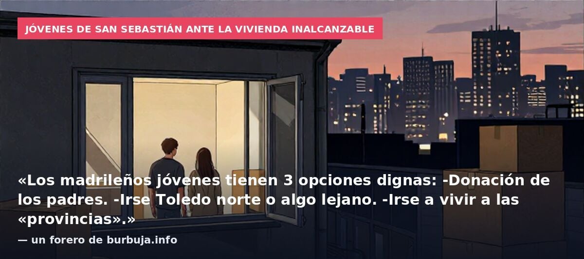 Jóvenes de San Sebastián de los Reyes y compartir litera
