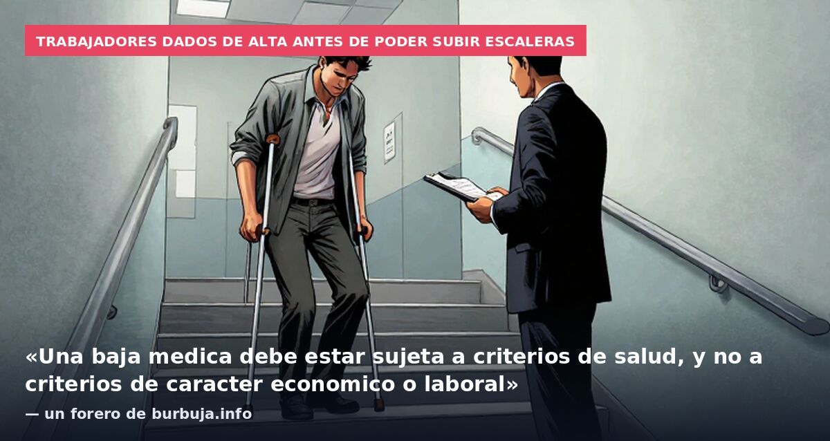 FRIJOL: Las mutuas podrán dar el alta en las bajas médicas